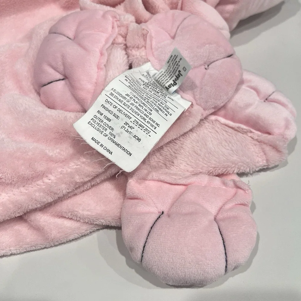 Pink 2012 Cuddleuppets Puppet Blanket Pink Dog 28