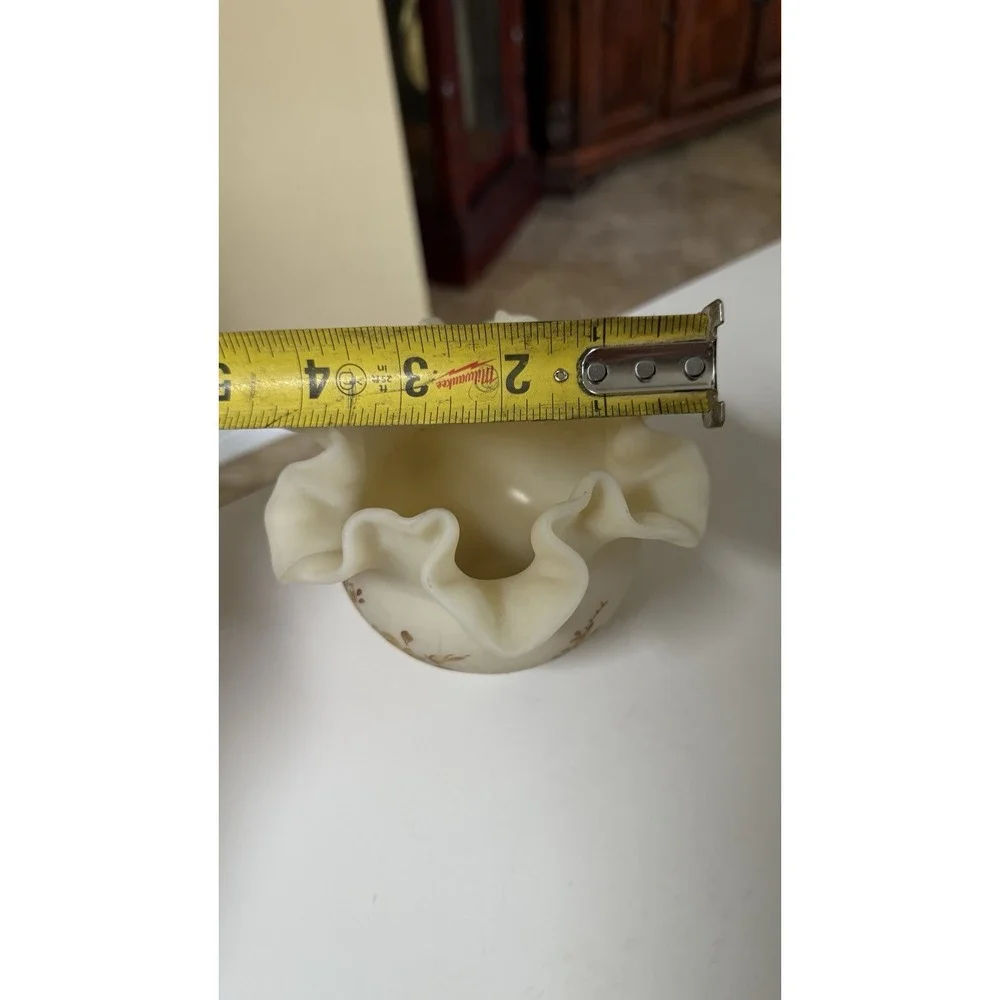 Fenton custard glass