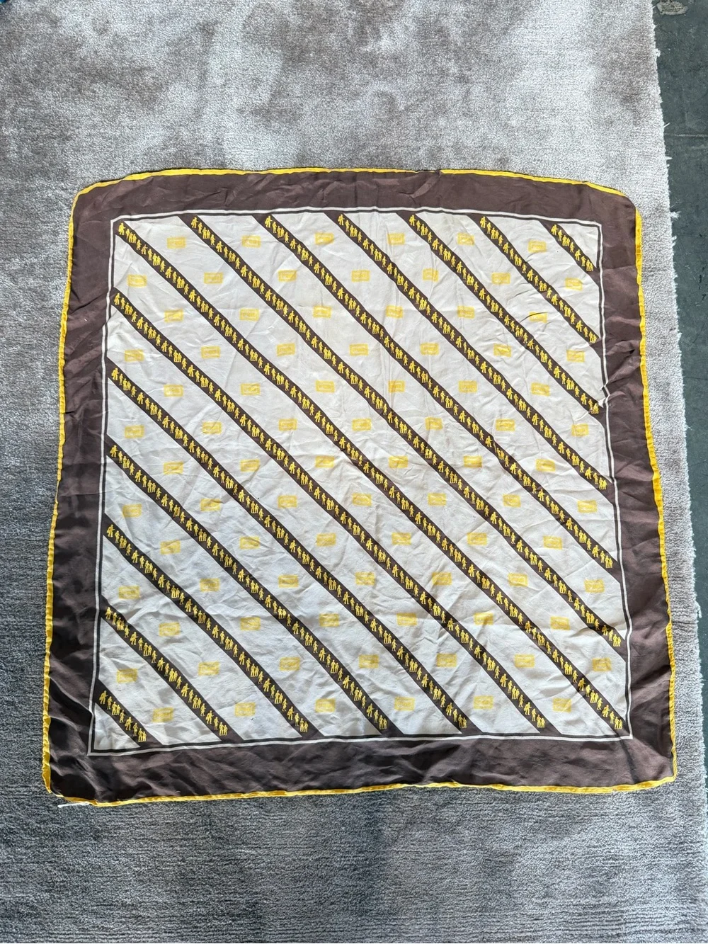 Dior silk scarf