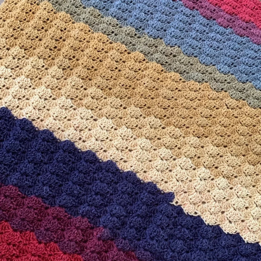 Handmade cozy crochet