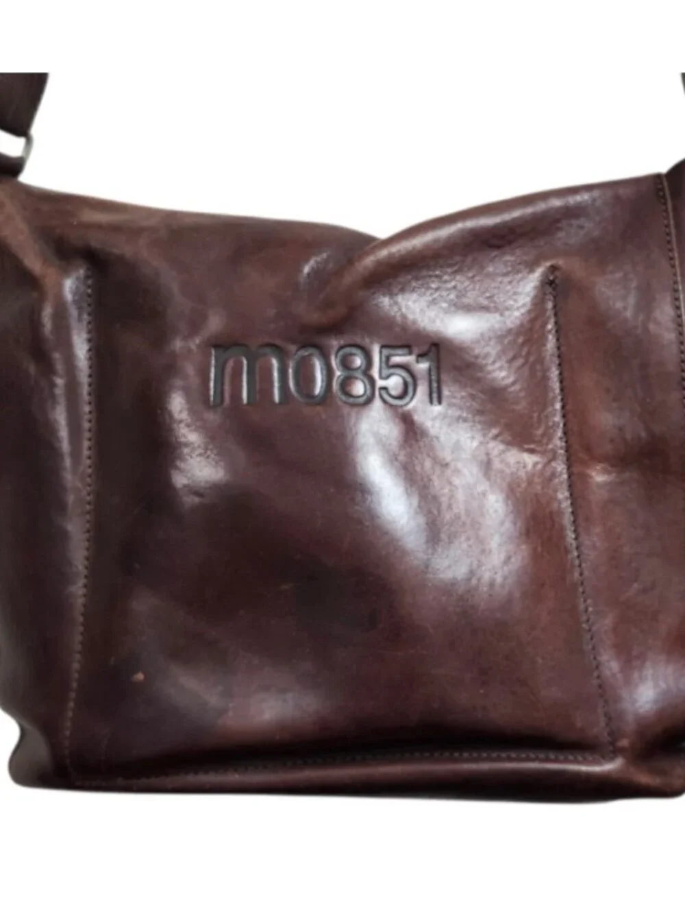 m0851 leather crossbody