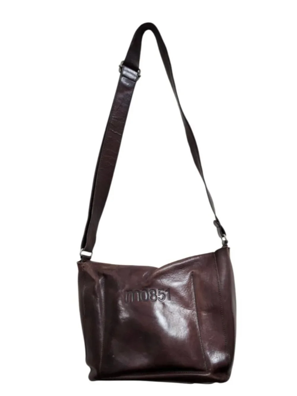 m0851 leather crossbody