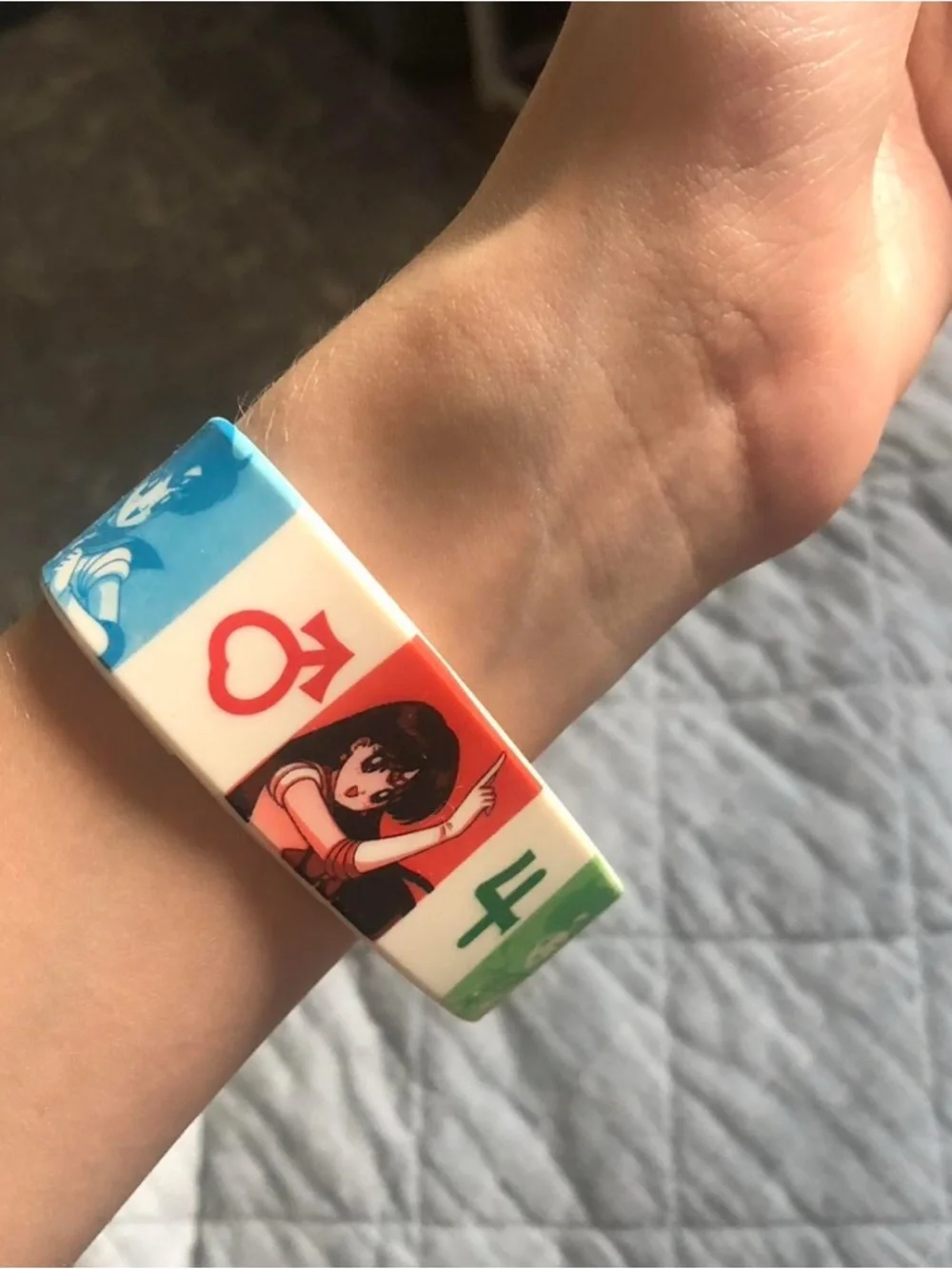 Sailor Moon Graphic Bangle Bracelet