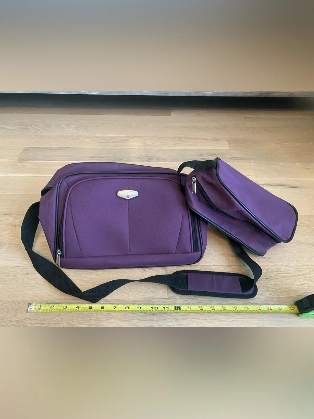Matching Travel Toiletry Bag Set ✈️ Purple Cosmetic & Organizer Bags