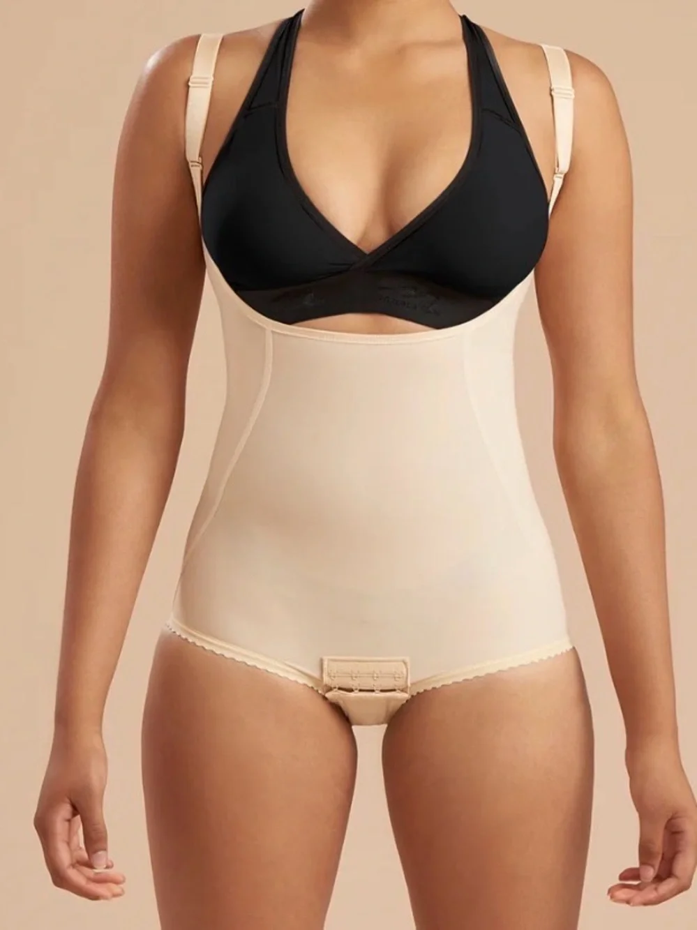Marena Recovery High-Back Compression Girdle - Beige