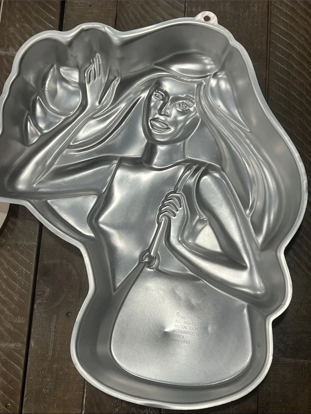 Wilton barbie molded