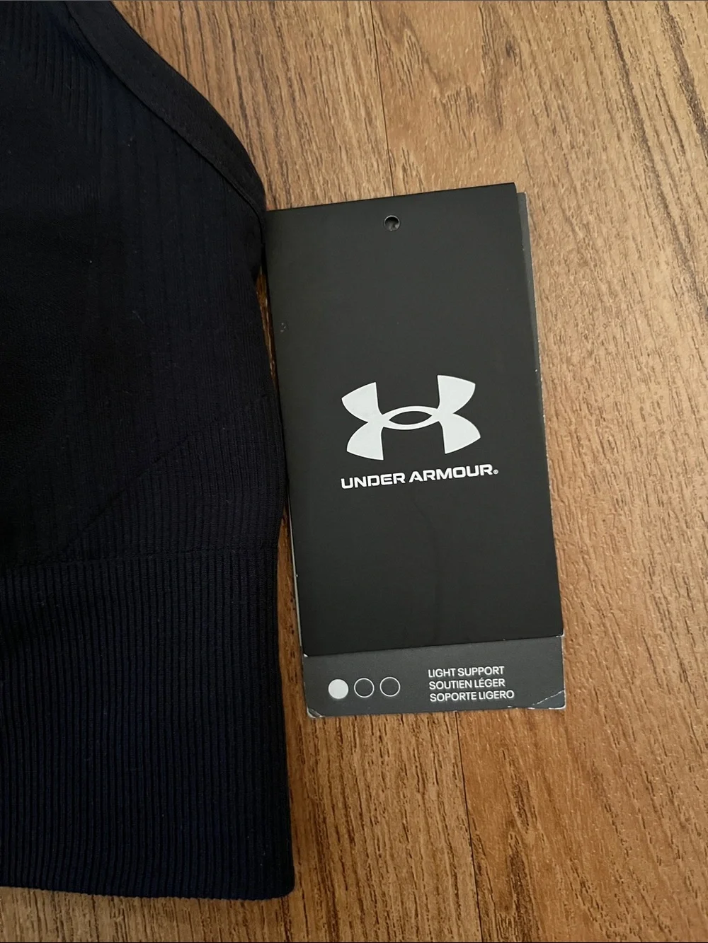 NWT Under Armour Vanish Seamless Low Bra