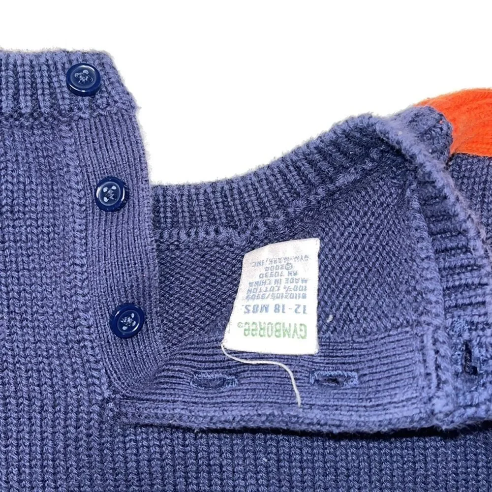 Gymboree Robot Themed Shirt, Sweater‎ and Matching Hat 12-18 months