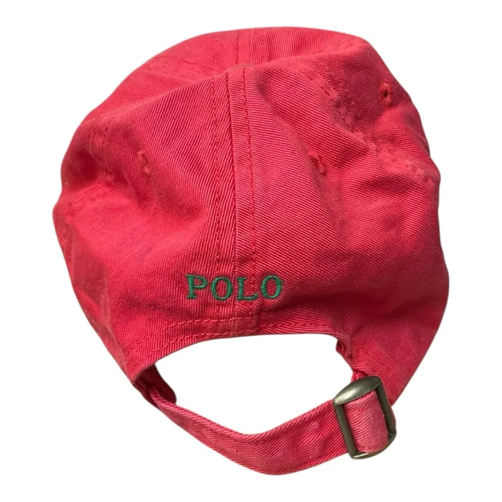 Polo by Ralph Lauren Red‎ and Green Embroidered Hat