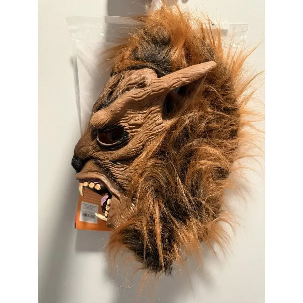 Kids Werewolf Costume Shirt & Mask Halloween  Sz S Sz 7/8 NWT