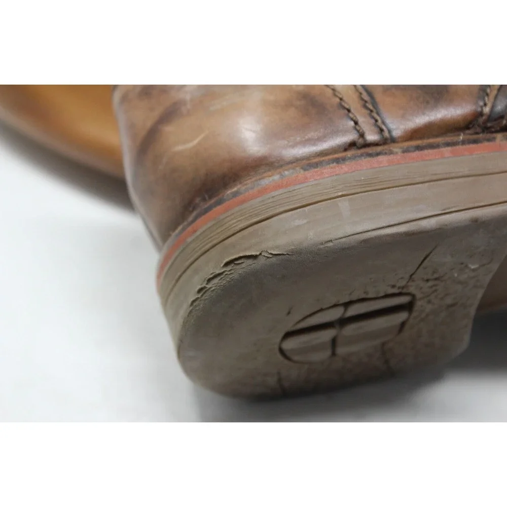 Mephisto Mens Waino Oxford Size‎ 12 Patina Brown Tan Leather Comfort Dress Shoe