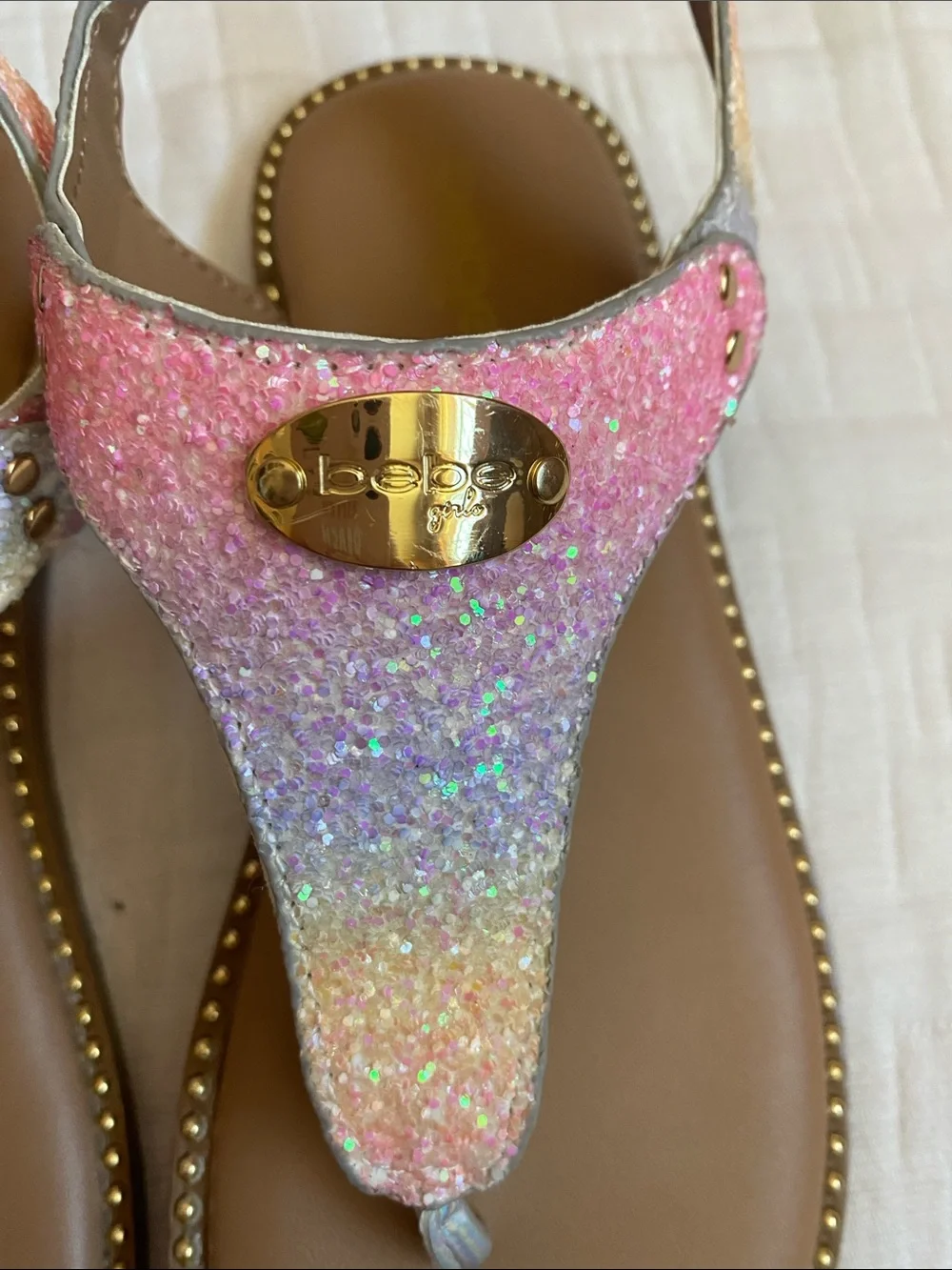 bebe sparkling glitter