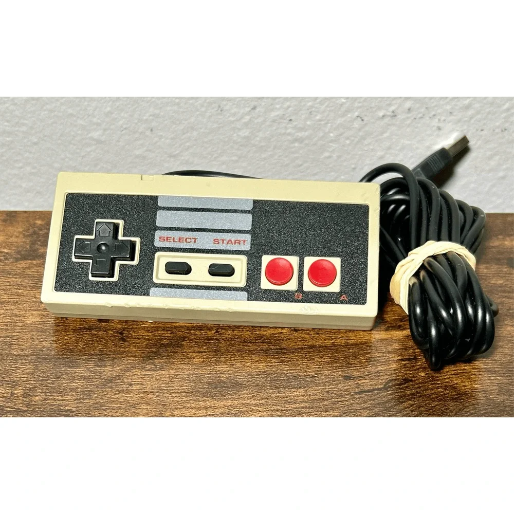 Classic USB Nintendo NES Controller For PC Gamepad- Tested