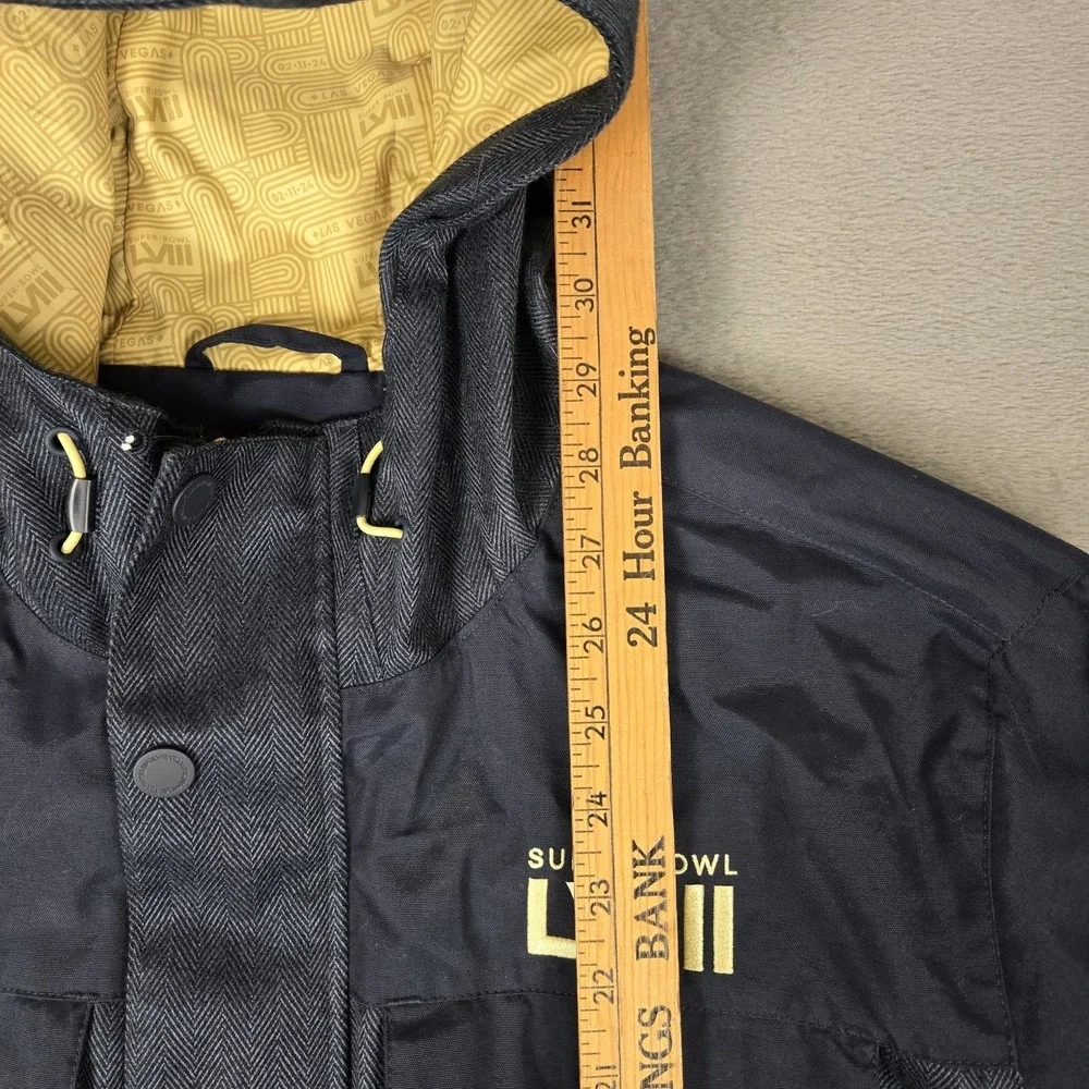 Super Bowl LVIII‎ Jacket Mens Medium Parka 2022 NFL Las Vegas Chiefs 49ers