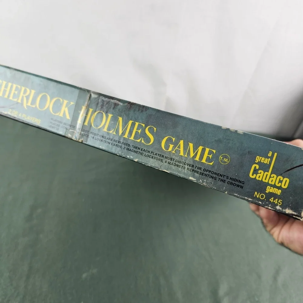 VINTAGE The SHERLOCK HOLMES Game | 1974 Cadaco