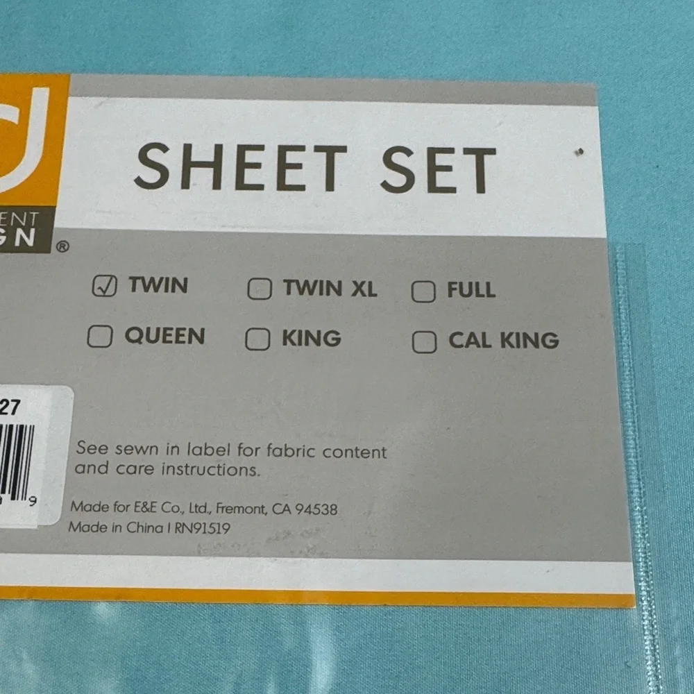 Intelligent Design aqua sheet