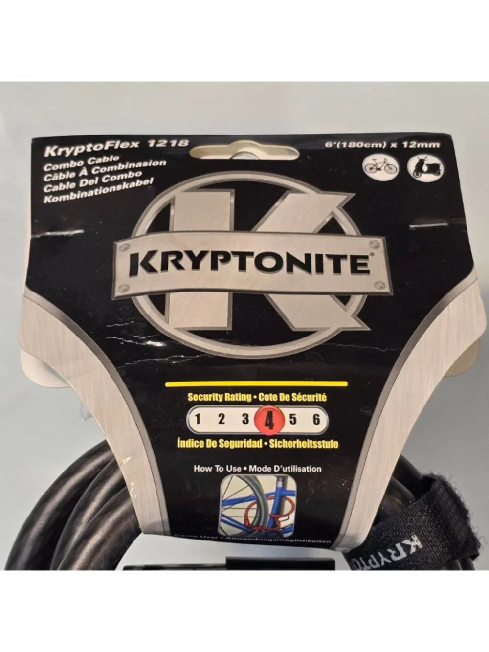 Kryptonite kryptoflex 1218