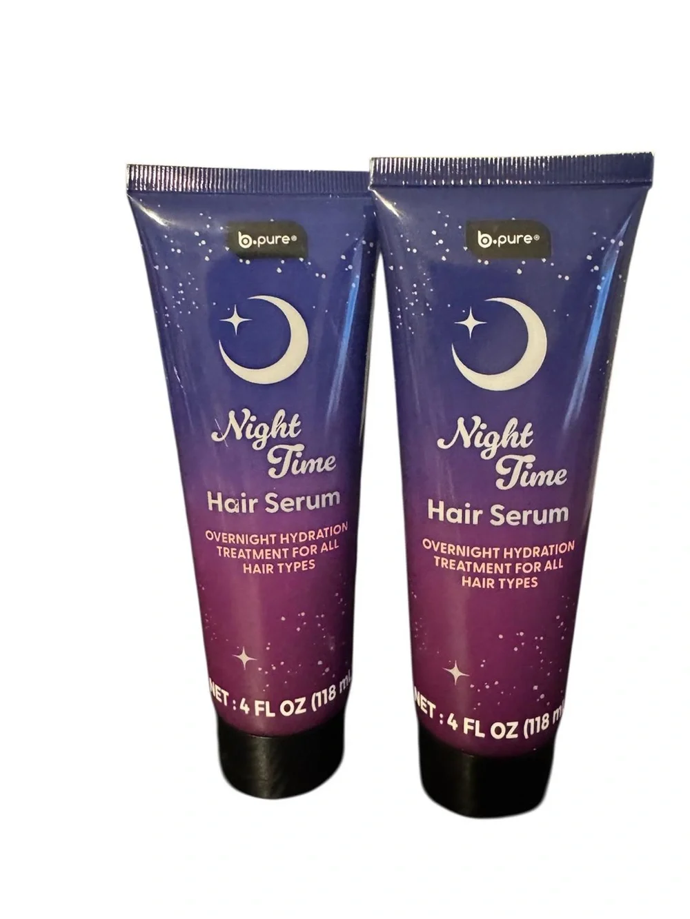 Night Time Hair Serum - Purple - Overnight Hydration