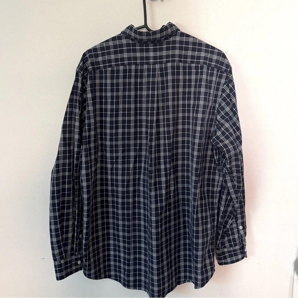 Vintage Polo Ralph Lauren Men's Plaid Cotton Shirt