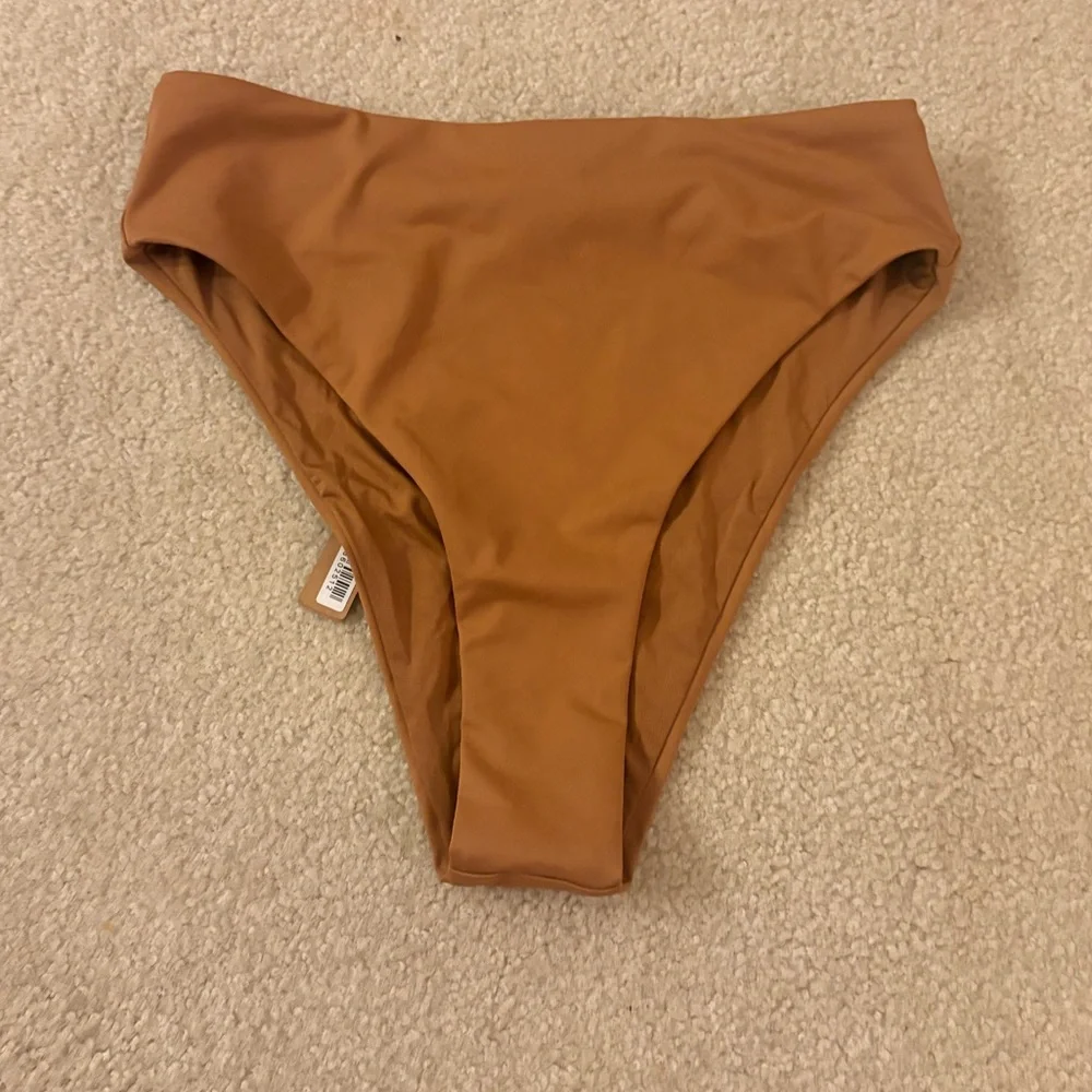 Skims Mid Waist Swim Bottoms | Color: Almond‎