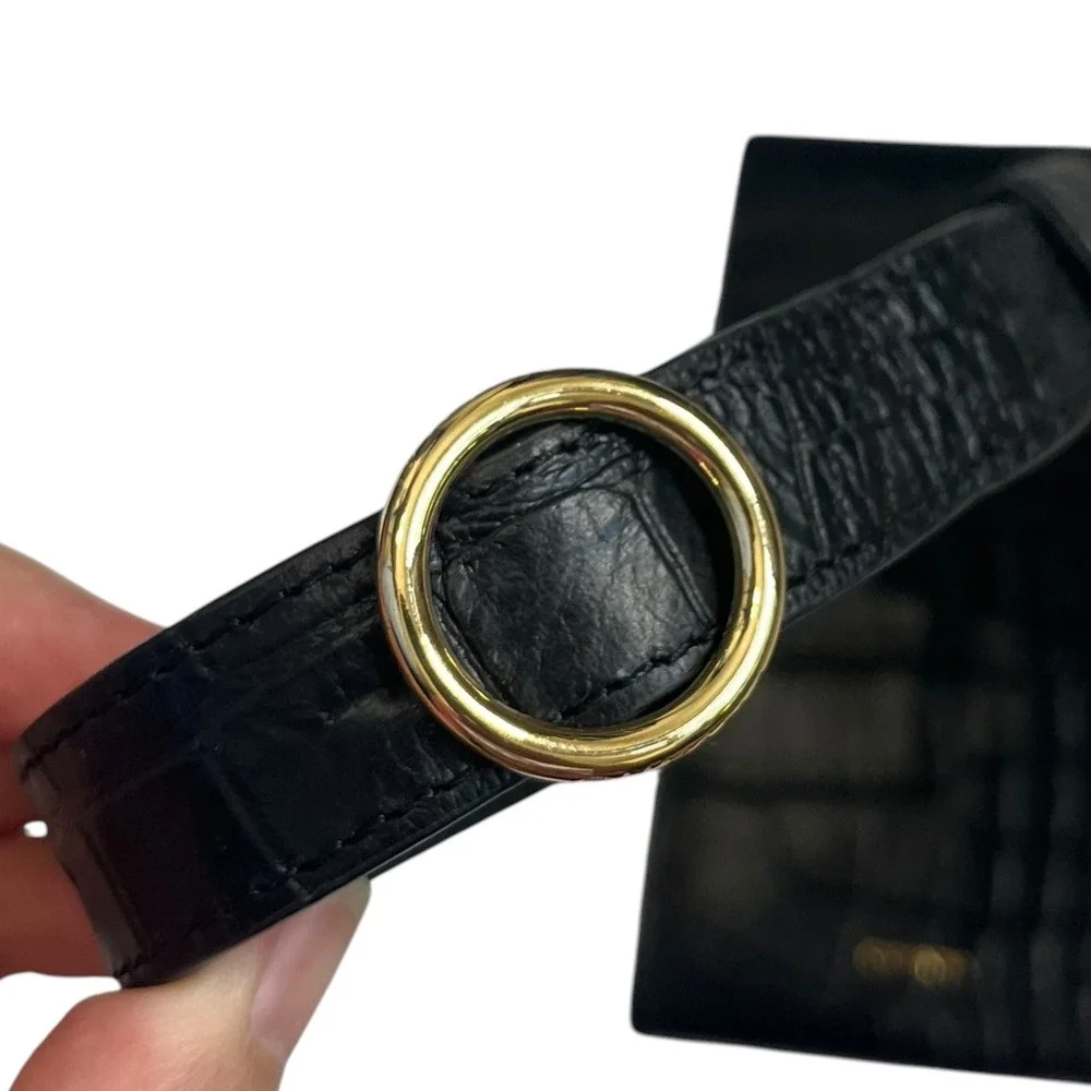 Cuyana sleek croc