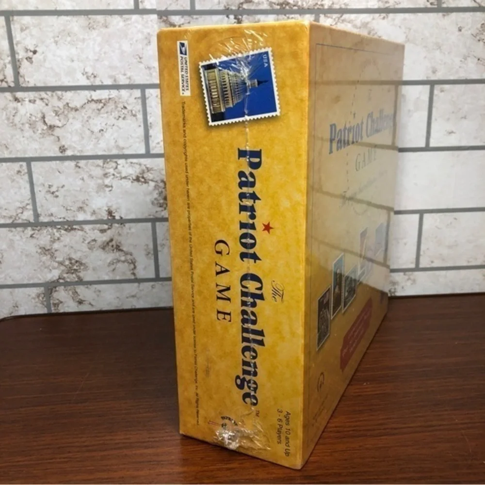 The‎ patriot challenge game stamp collecting americana