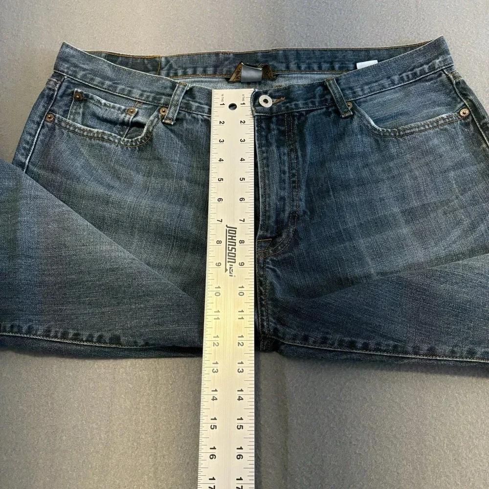 Lucky Brand Jeans Gene Montesano Mens 38x30 Medium Wash Straight Leg Regular Fit