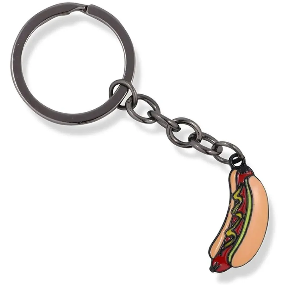 Hot Dogs Keychain | Food Keychain