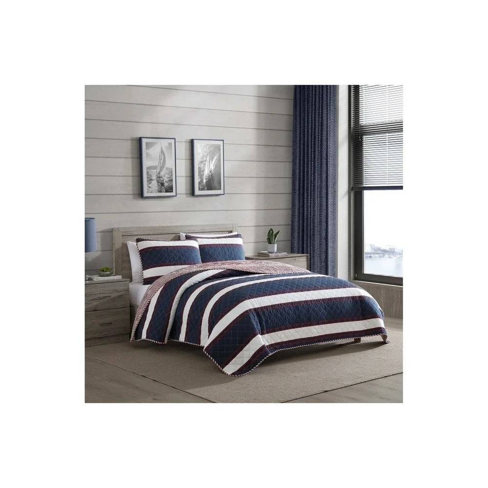 Nautica twin quilt