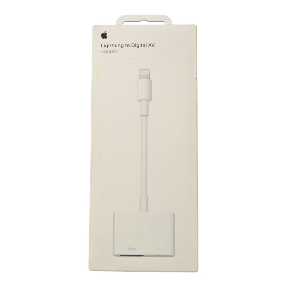 Qq3U Authentic Apple Lighting to Digital AV Adapter MW2P3AM/A A1438 Used Read⬇️