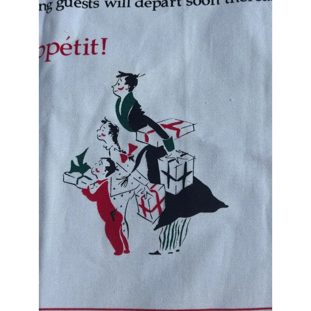 Wm Sonoma Retro Vintage-style Cotton Dish Towel Rules of 