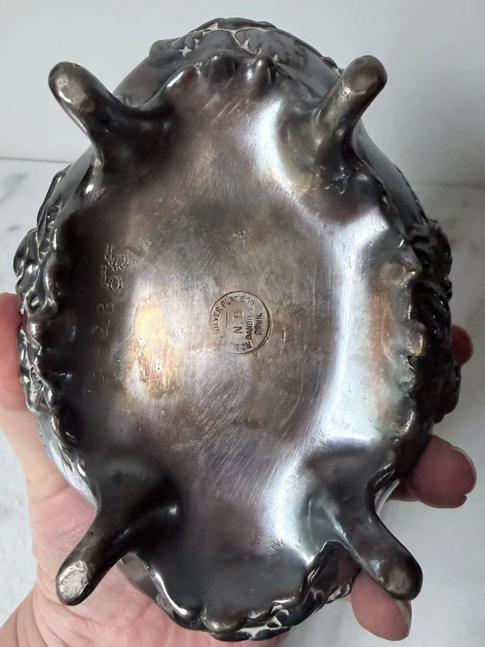 Rogers silver plated art nouveau