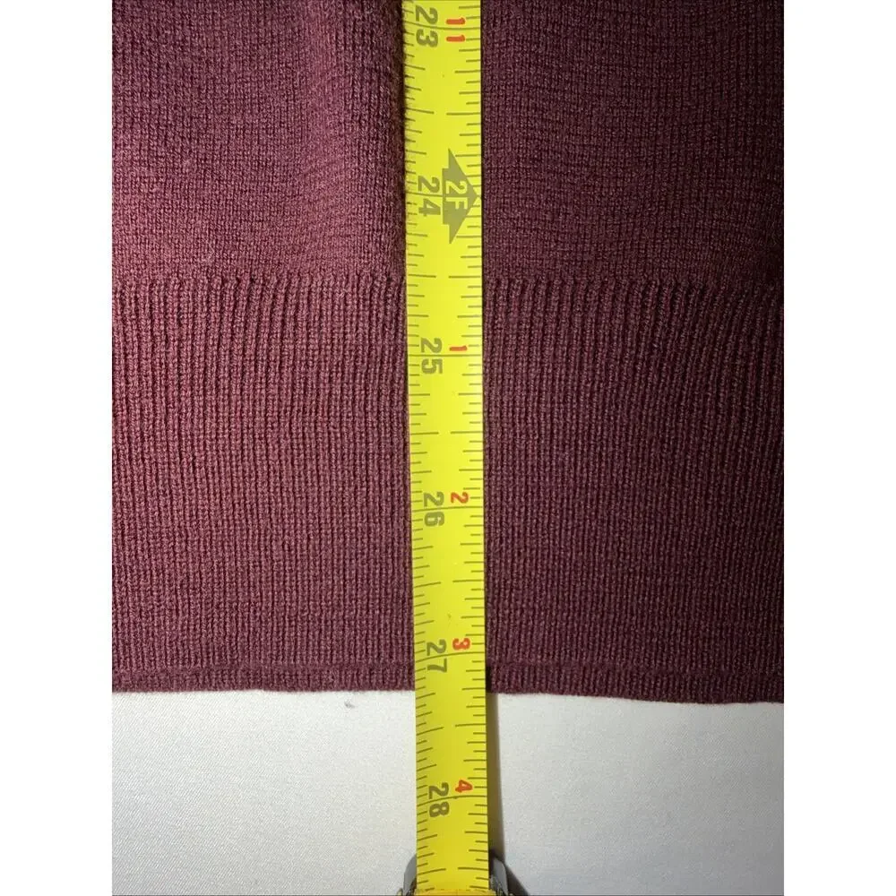 Vintage Polo Ralph Lauren Maroon Label 100% Pima Cotton V-Neck Sweater Size XXL