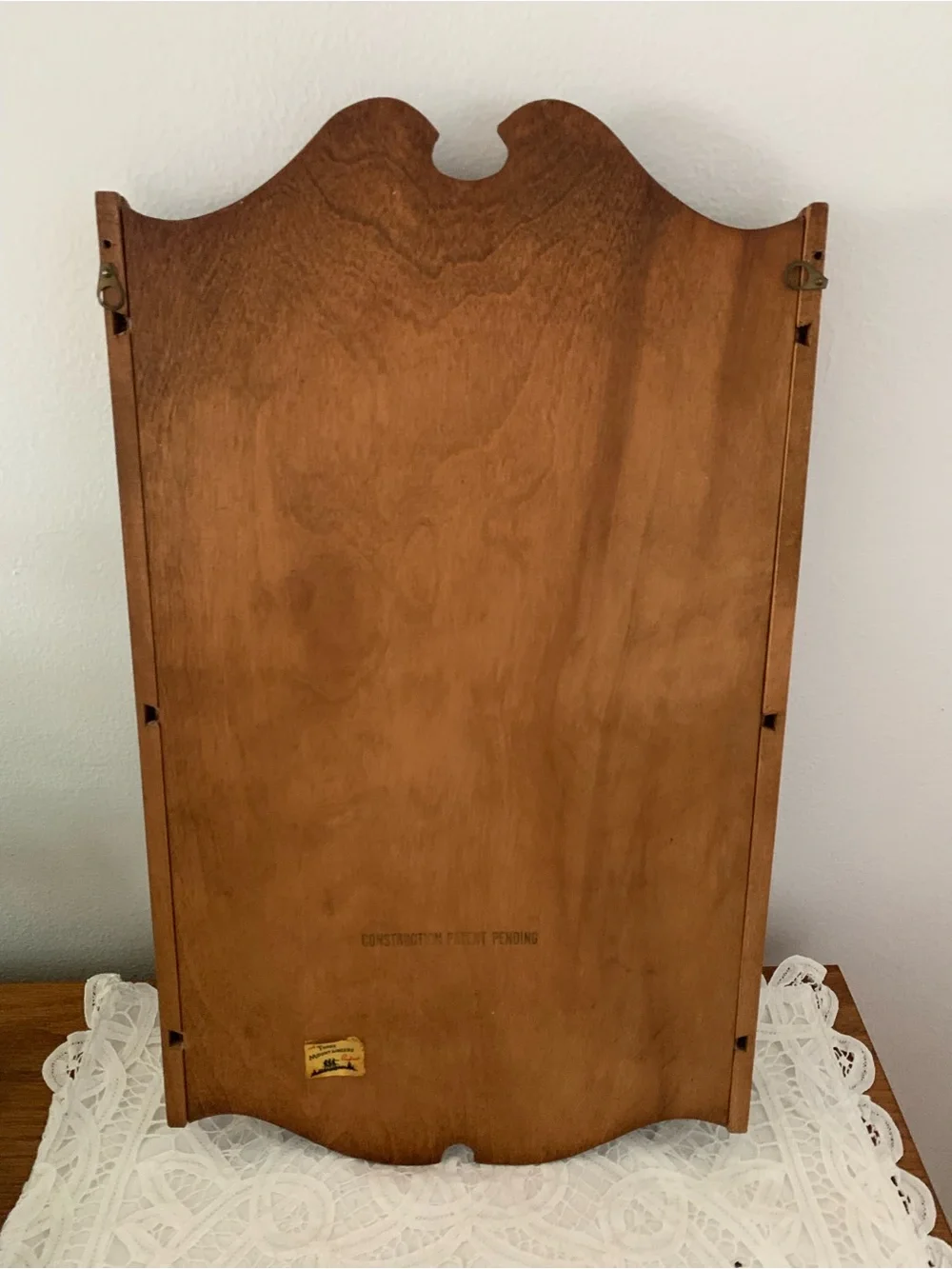 Vintage Wooden Spoon Rack Jewelry Rack 18 Slots Cottagecore Grannycore