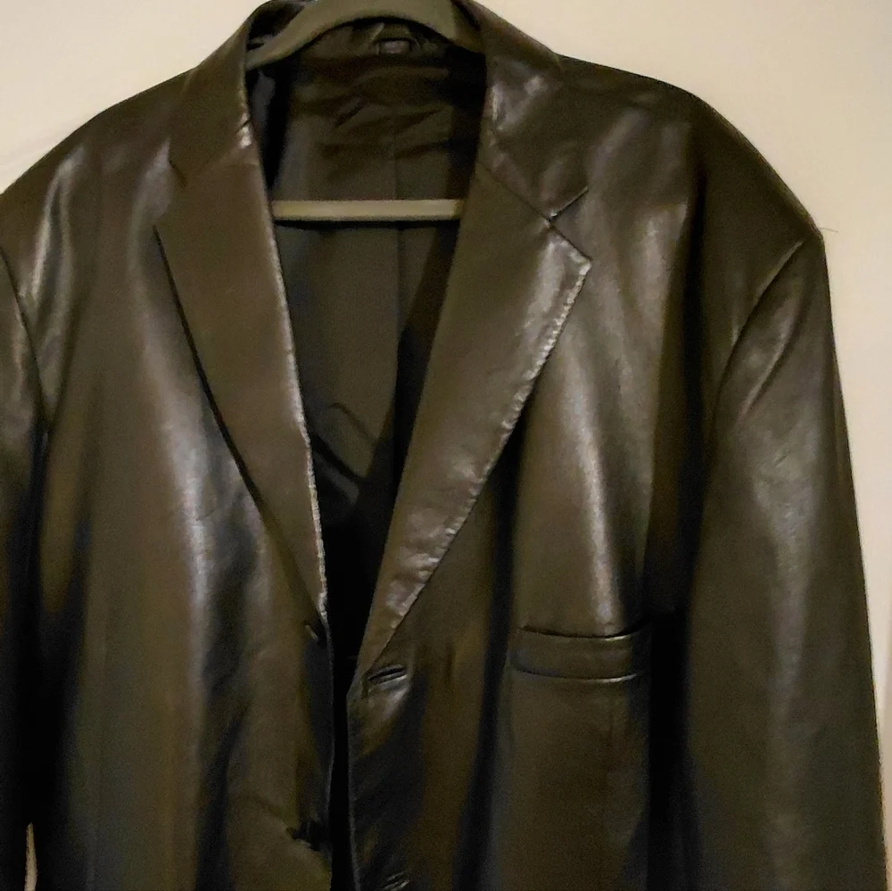Vintage Black Leather Jacket
