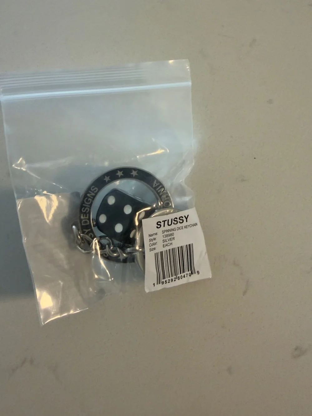 Stussy keys medallion california
