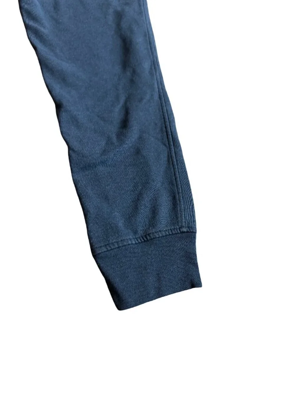 J. Crew Jeans Navy Blue Jogger Sweatpants Drawstring Waist Athleisure Size Large