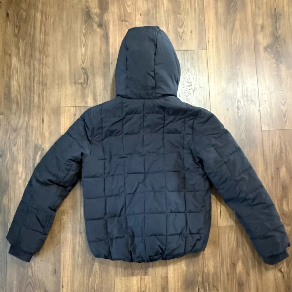 abercrombie kids quilted black