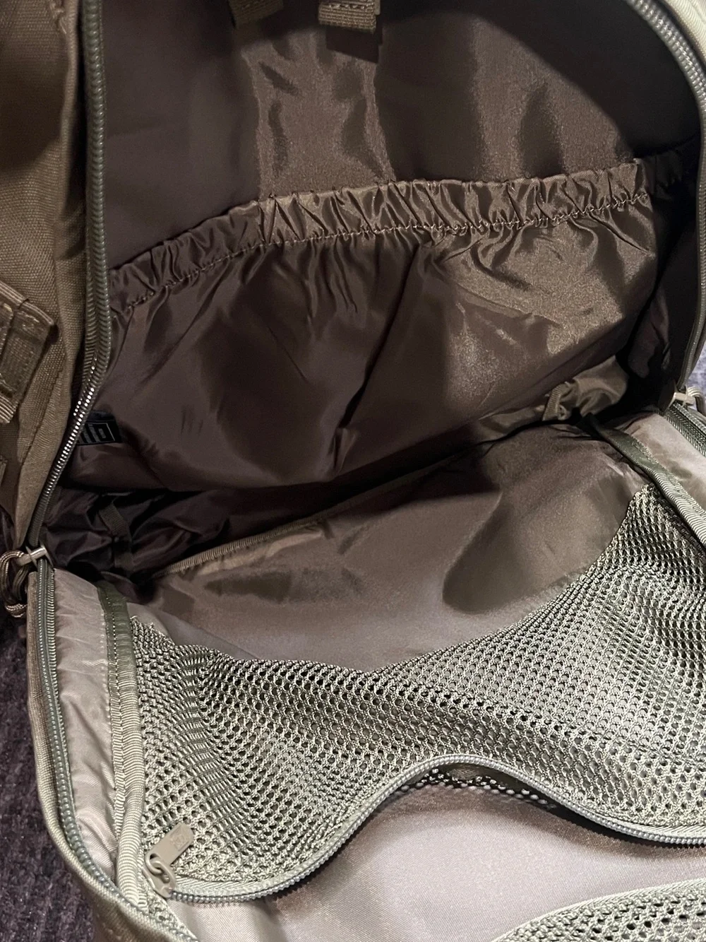 NWT Highland Tactical Major Backpack Dark Green MOLLE Hydration Compatible