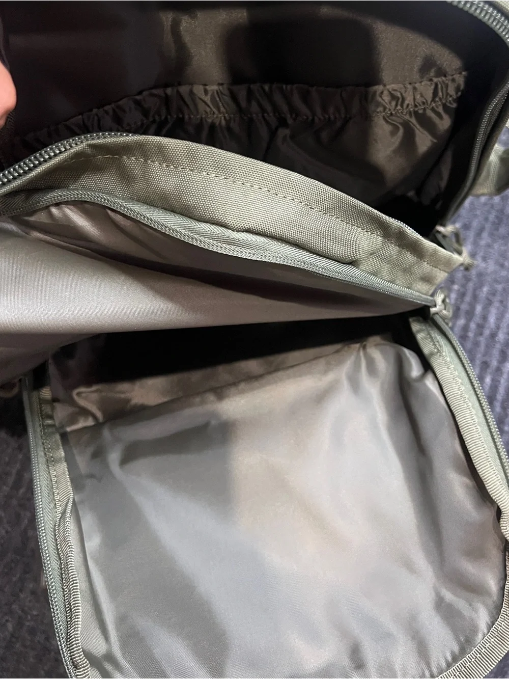 NWT Highland Tactical Major Backpack Dark Green MOLLE Hydration Compatible