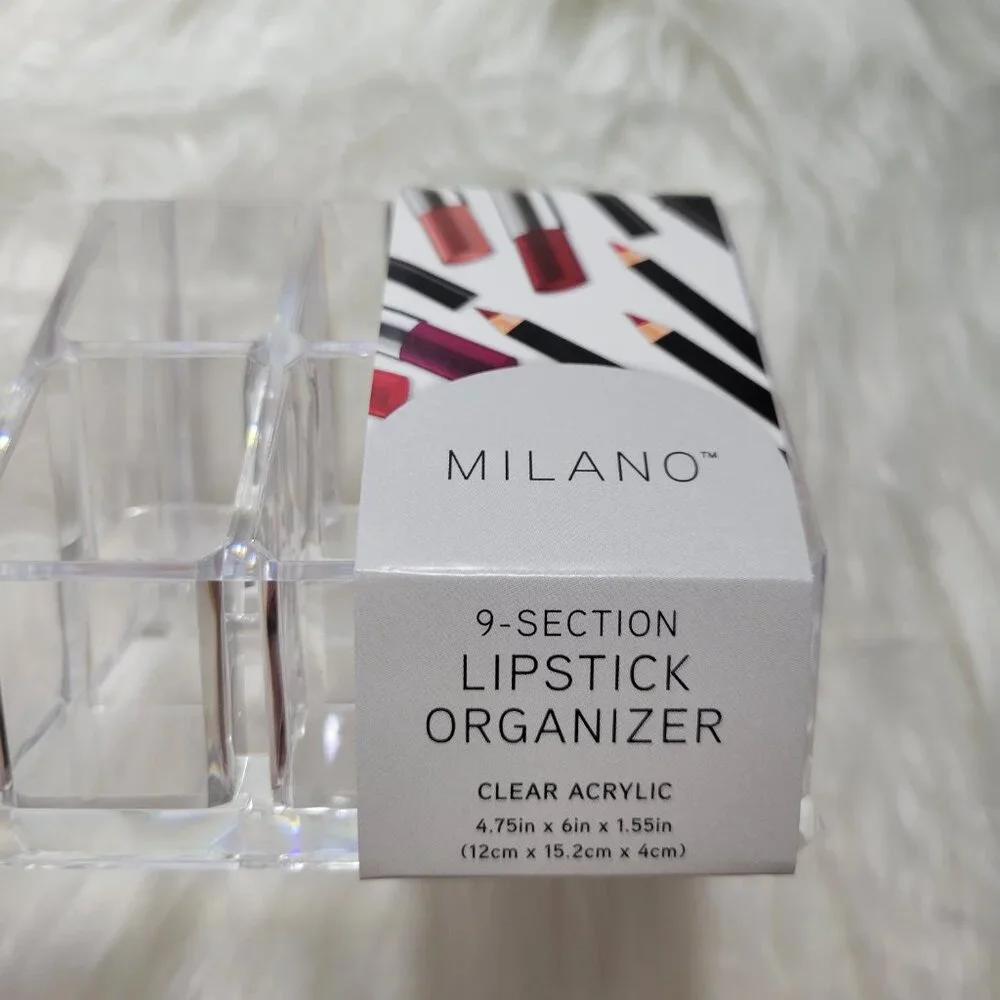 Milano Acrylic Lipstick Organizer