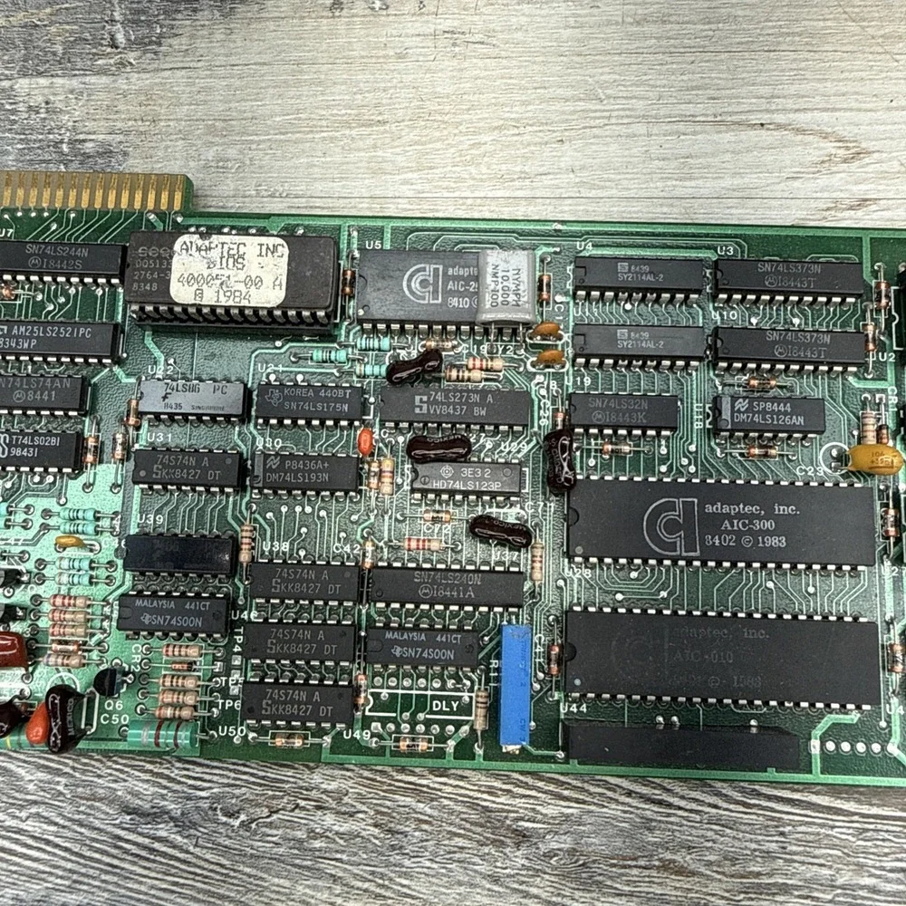 adaptec inc. ACB 2002 ASSY NO. 400076-00 REV.C Controller Card - Untested /parts