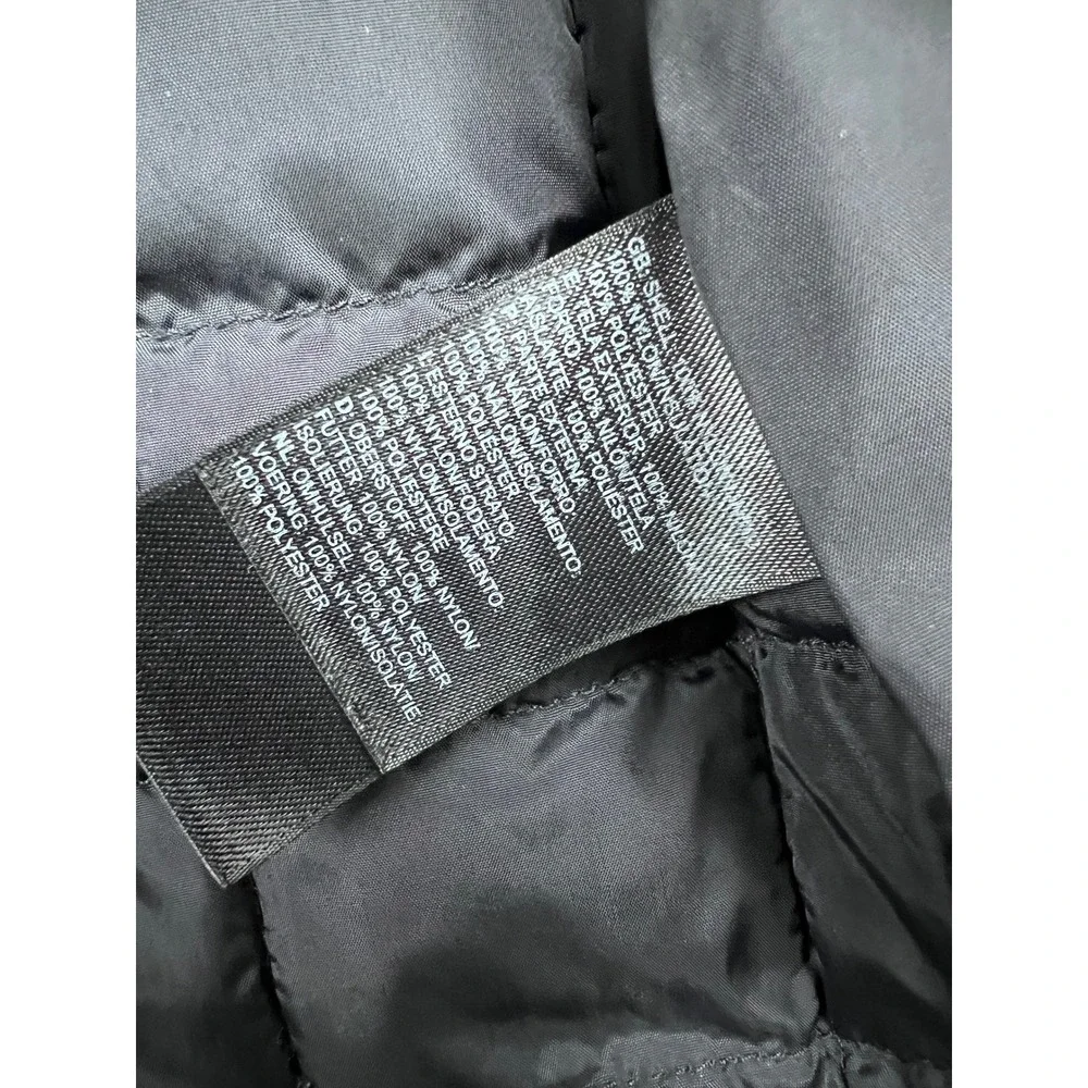 The North Face Mens HyVent Hooded Insulated Jacket‎ Black XL Parka Coat