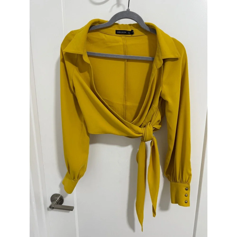 Karen Millen styled buttoned