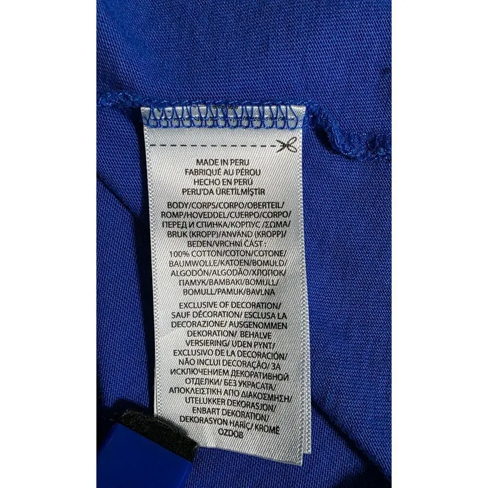 Polo Ralph Lauren Big Pony Embroidered T-shirt Boys XL 18-20 Blue Short Sleeve