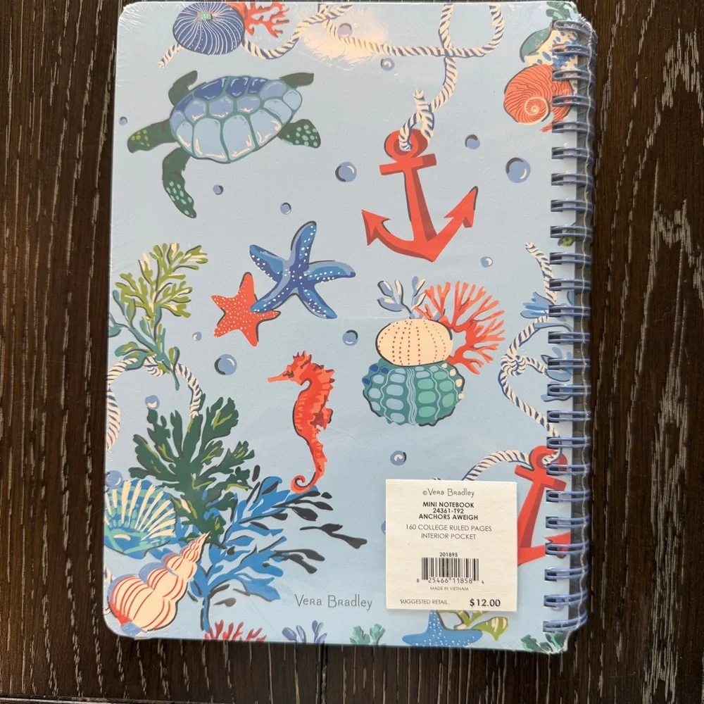 Vera Bradley spiral notebook