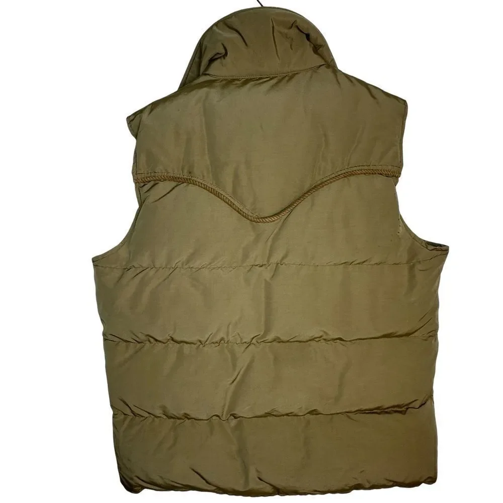 FIELD & STREAM Gordon & Ferguson Co Tan Down Vest Size Large