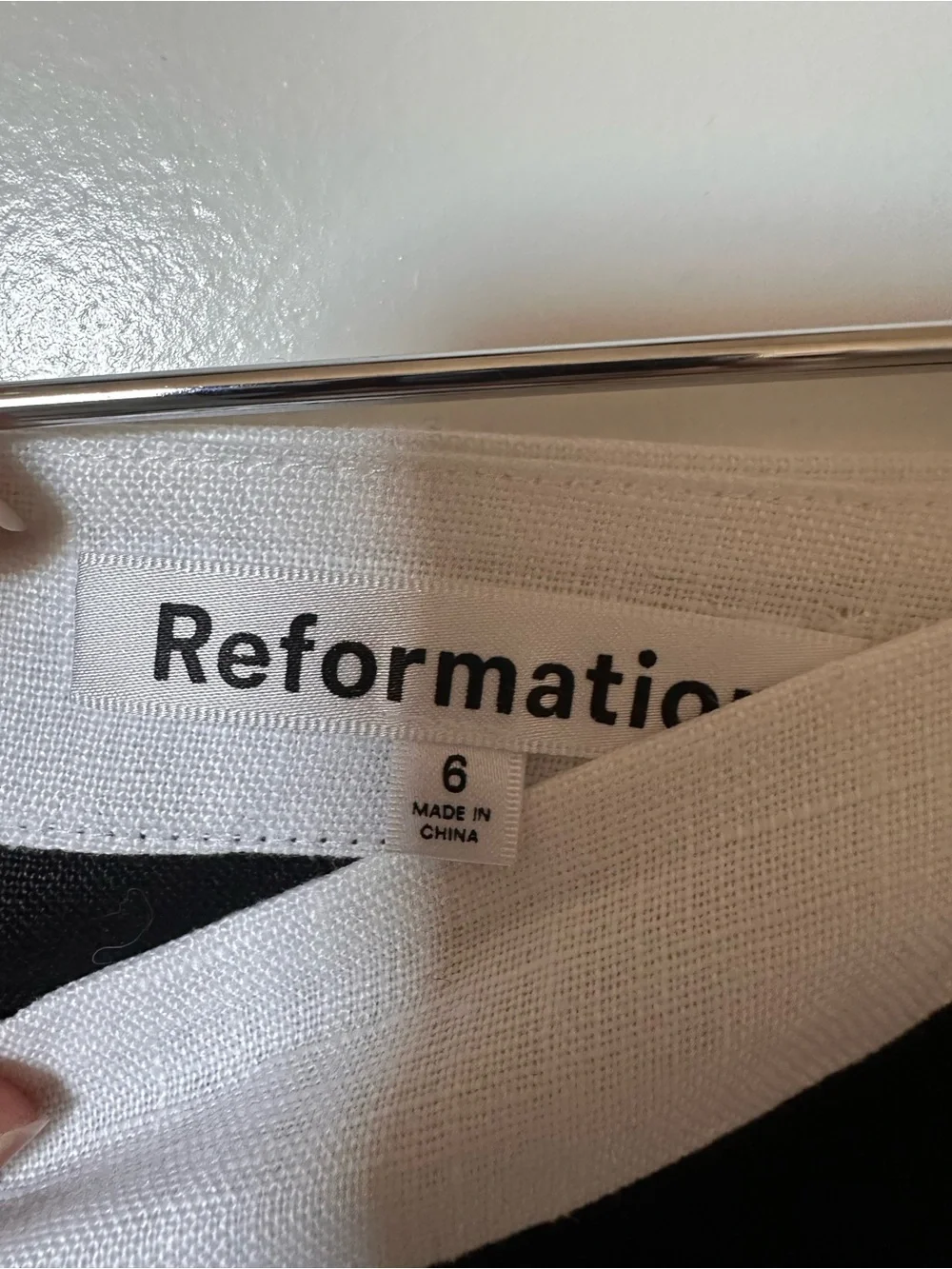Reformation robbie linen