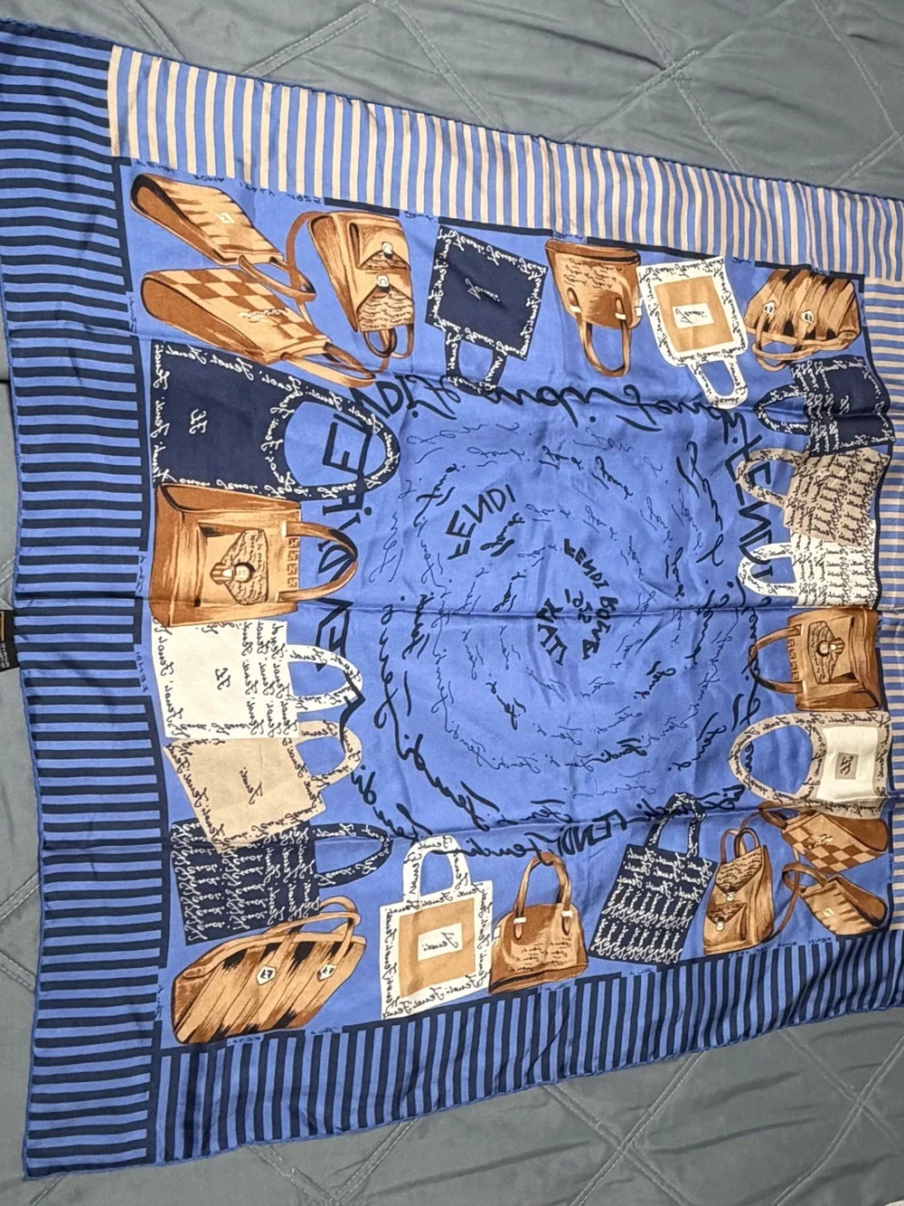 Fendi elegant blue