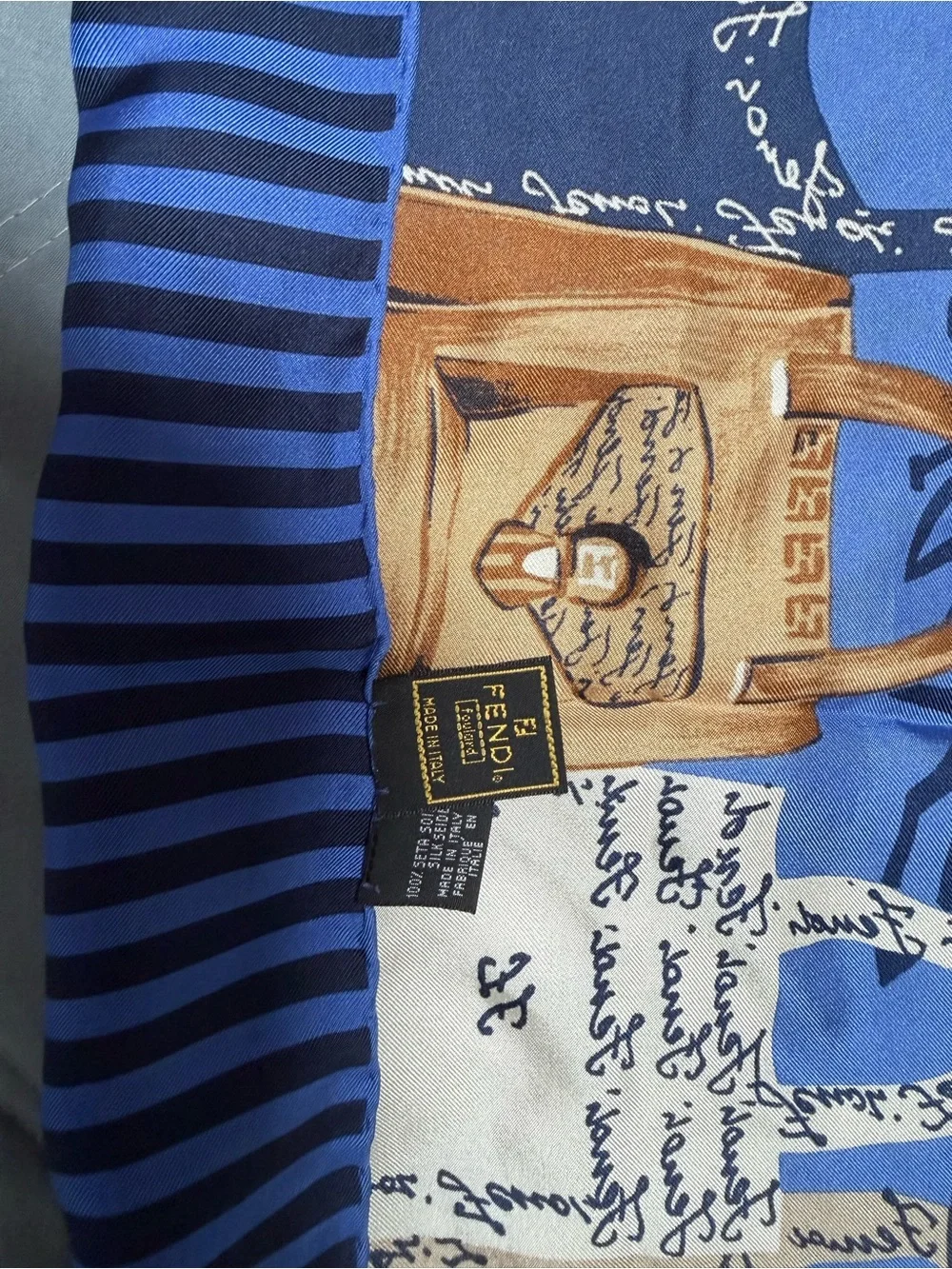 Fendi elegant blue